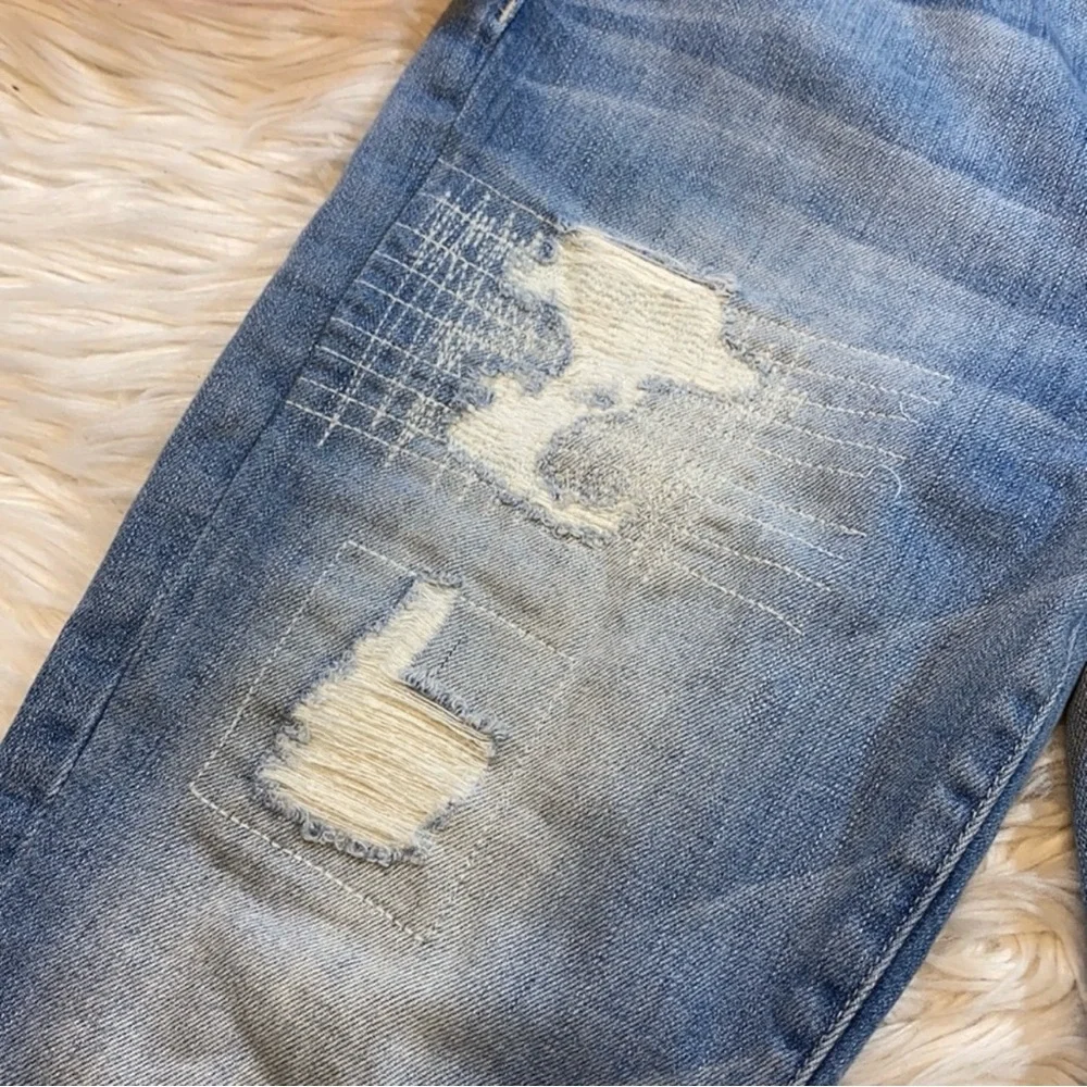 ✨ Current/Elliott ✨ The Stiletto Skinny Ankle Super Vintage Repair Size 27 - Picture 5 of 10